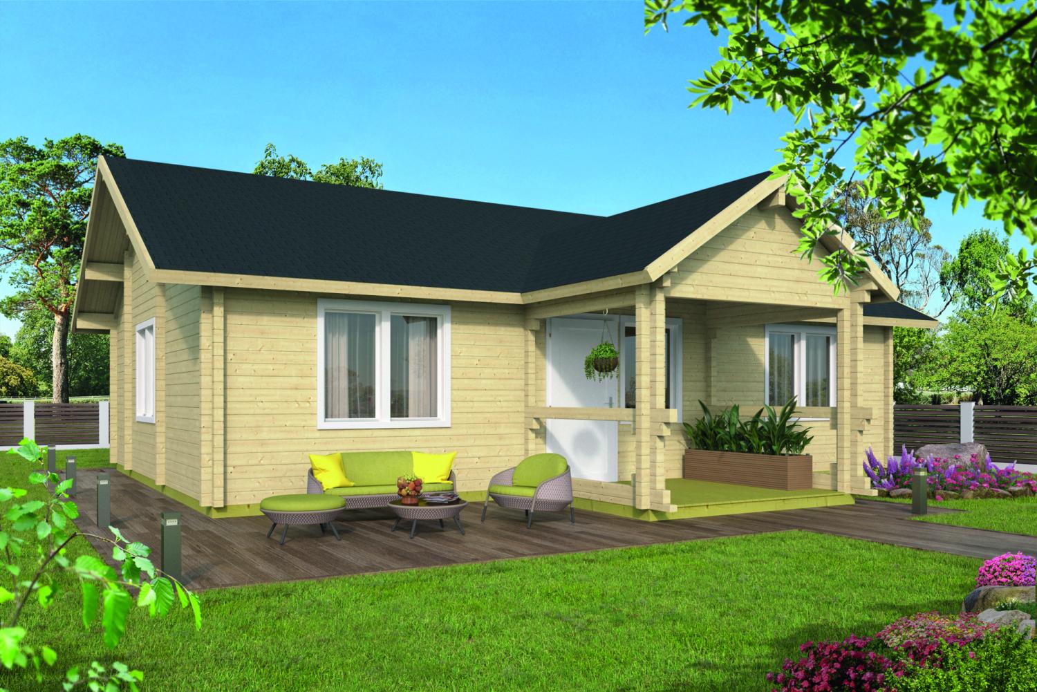 Sommerhus / Hytte FINN – 92 mm 74 m2 PETER-HOLMBERG 