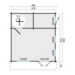 BERLIN Kolonihavehus eller fritidshus i træ PETER-HOLMBERG 