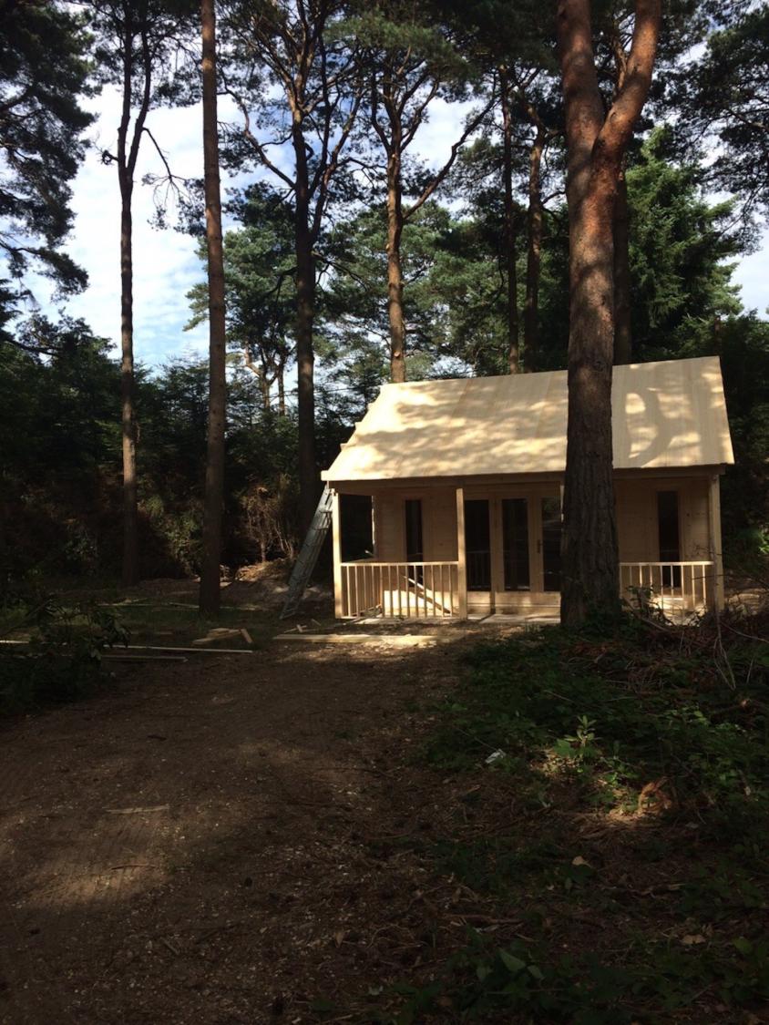 Havehus Olaug 44 mm med veranda – 29,8 m² PETER-HOLMBERG