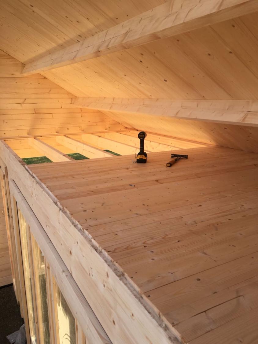 Havehus Olaug 44 mm med veranda – 29,8 m² PETER-HOLMBERG