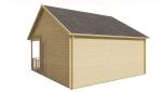 Havehus Olaug 44 mm med veranda – 29,8 m² PETER-HOLMBERG