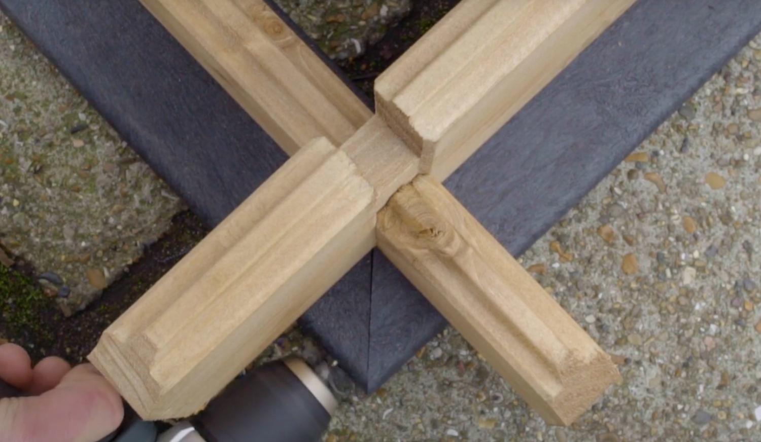 Standard Fundament rem med drypkant til en vægtykkelse på 19 til 44 mm