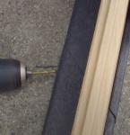 Standard Fundament rem med drypkant til en vægtykkelse på 19 til 44 mm