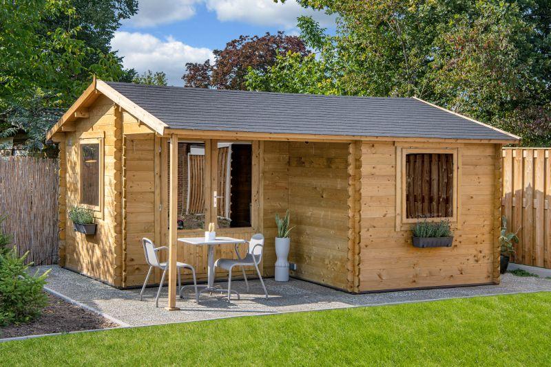 Hytte / Gæstehus 20,5 m2 Johan 500x410x264cm PETER-HOLMBERG