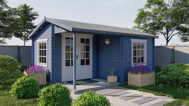 Hytte / Gæstehus 20,5 m2 Johan 500x410x264cm PETER-HOLMBERG