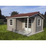 Hytte / Gæstehus 20,5 m2 Johan 500x410x264cm PETER-HOLMBERG