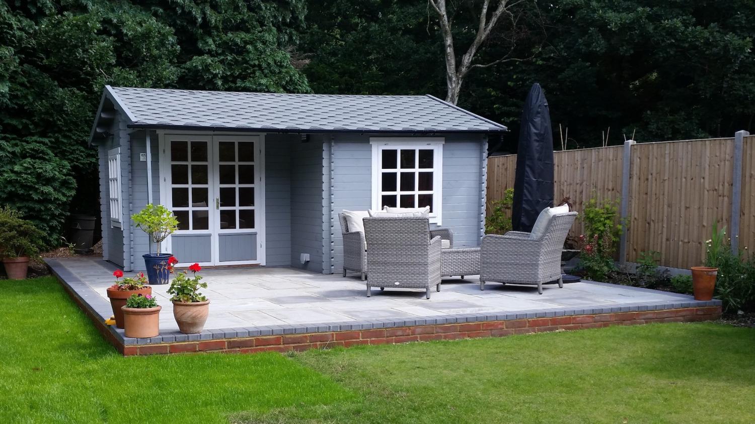 Hytte / Gæstehus 20,5 m2 Johan 500x410x264cm PETER-HOLMBERG