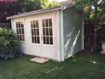 Havehus 8,75 m2 Daisy 40 mm 350 x 250 cm PETER-HOLMBERG