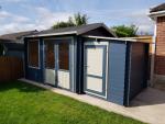 Havehus 8,75 m2 Daisy 40 mm 350 x 250 cm PETER-HOLMBERG
