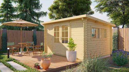 HaveHytte Loya 28 mm 380x300x220 cm 9,9 m2 PETER-HOLMBERG