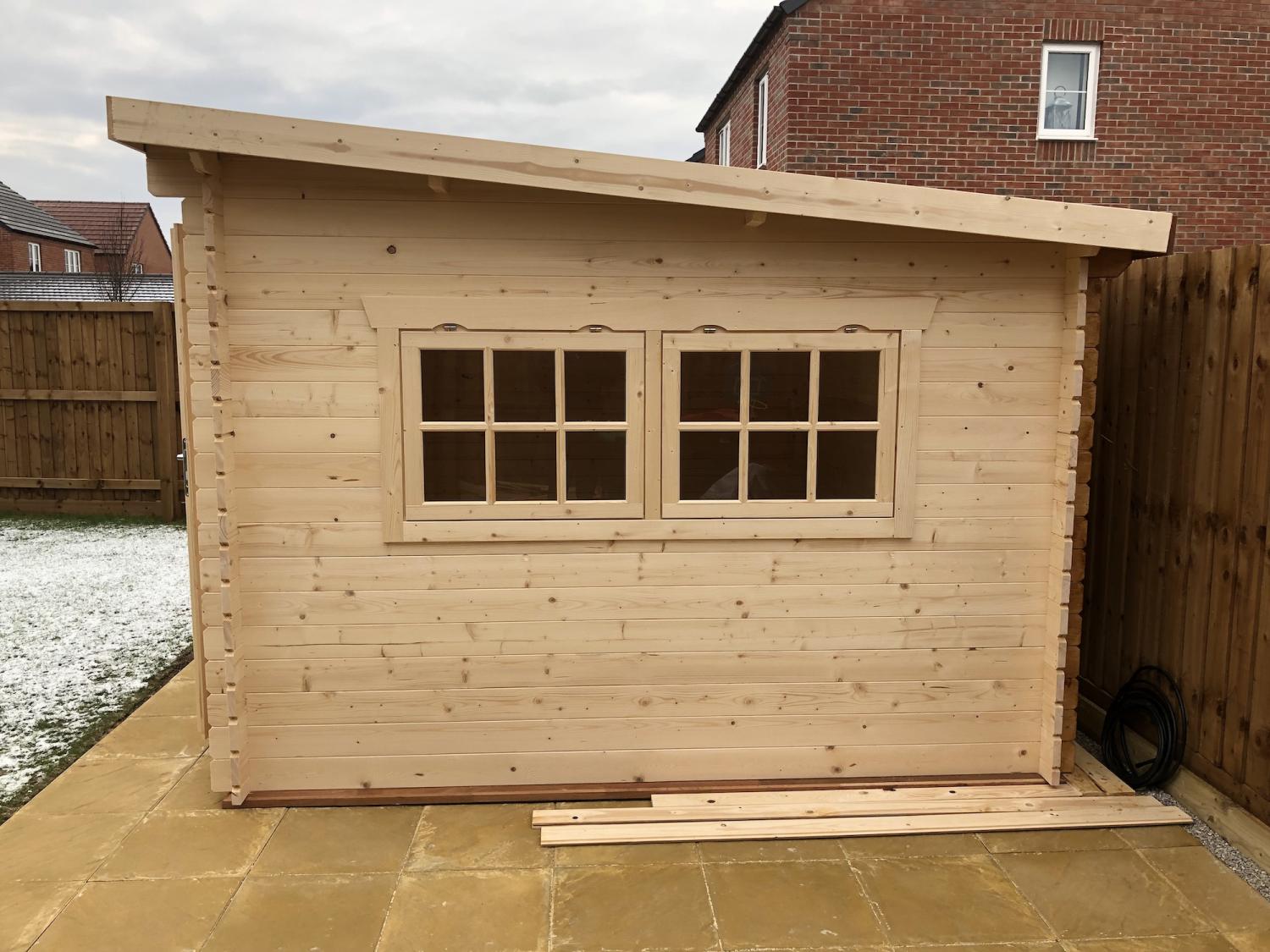 HaveHytte Loya 28 mm 380x300x220 cm 9,9 m2 PETER-HOLMBERG