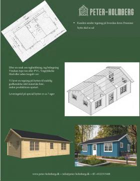 Design dit eget træhus – Sommerhus, Kolonihavehus, Tiny House, Anneks eller Havehus