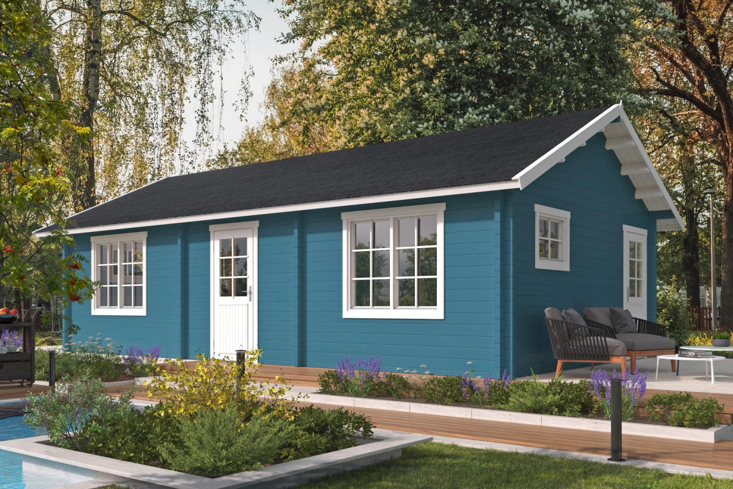 Design dit eget træhus – Sommerhus, Kolonihavehus, Tiny House, Anneks eller Havehus PETER-HOLMBERG.DK