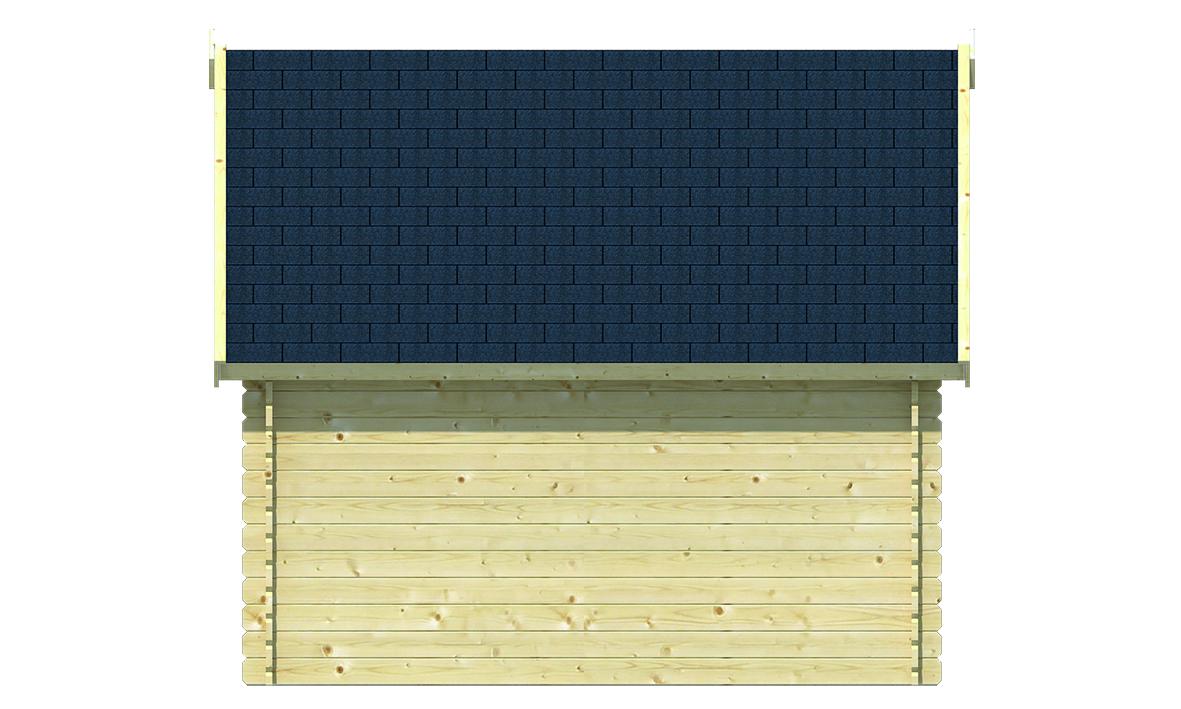 Havehus 8,9 m2  Skov 28 mm 350x300x268 cm PETER-HOLMBERG 