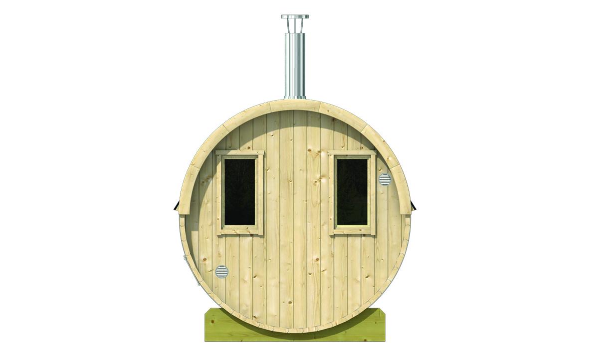 Udendørs saunatønde 350 cm PETER-HOLMBERG.DK