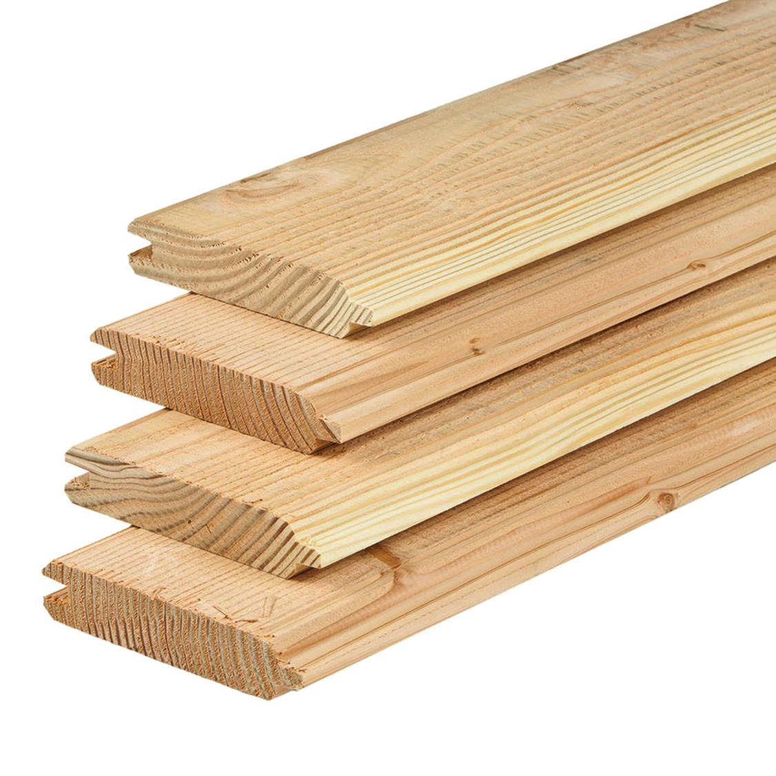 DOUGLAS Hytteprofil bjælker 28x145 mm PETER-HOLMBERG 