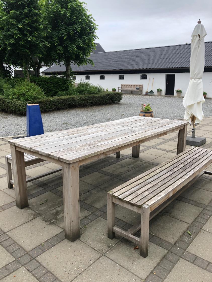 Teak Planke Havebord PETER-HOLMBERG