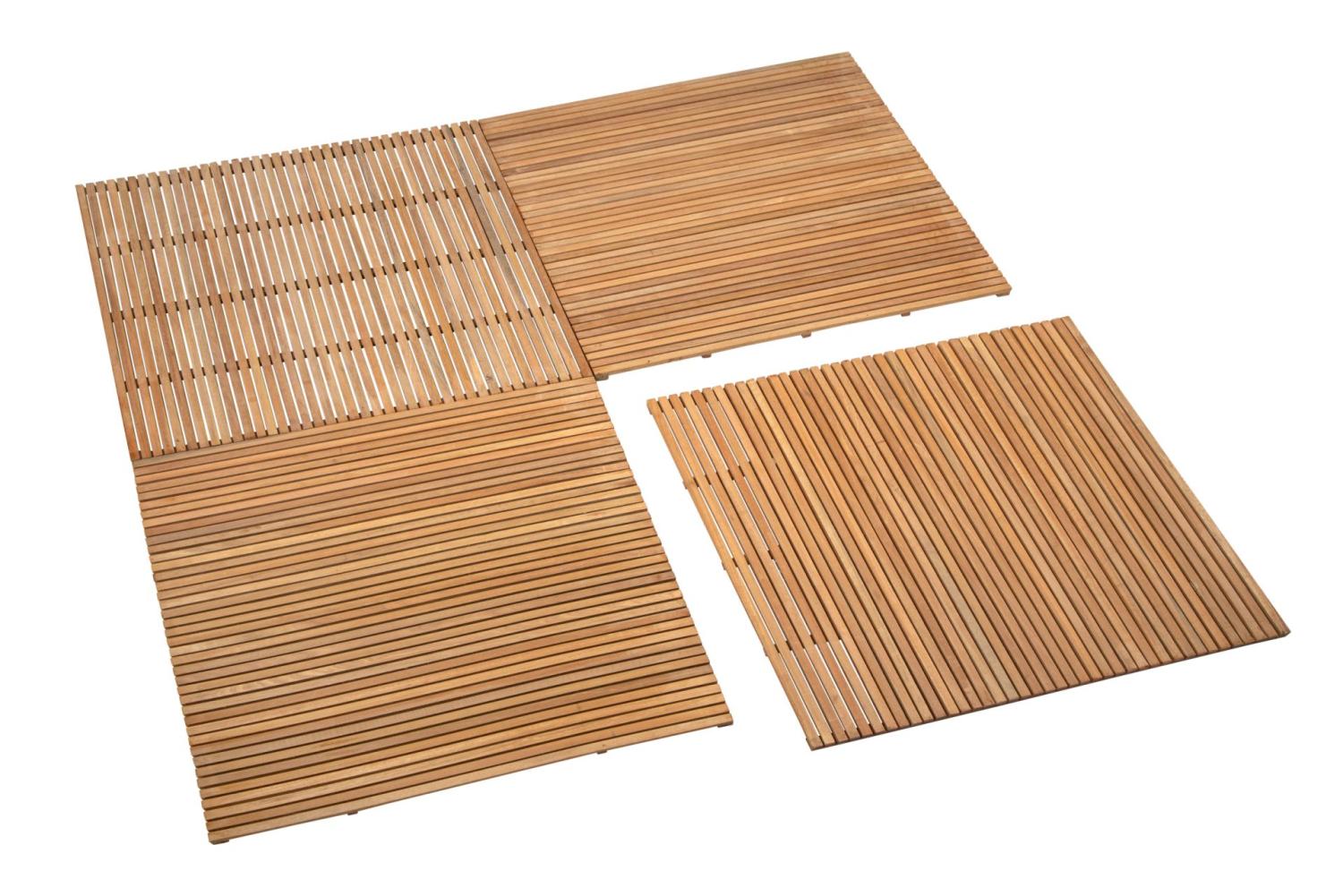 Bangkirai Hårdttræs terrassefliser i 100 x 100 cm PETER-HOLMBERG.DK 