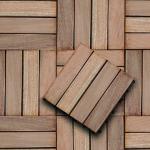 Bangkirai Træflise Hårdttræ 30x30 PETER-HOLMBERG