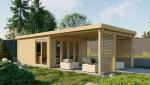Havehus / Poolhouse CASPER 58 mm 900x400x236 cm PETER-HOLMBERG 