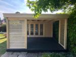 Havehus / Poolhouse CASPER 58 mm 900x400x236 cm PETER-HOLMBERG 