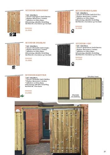 Skydedør udendørs   PETER-HOLMBERG 