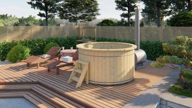 Hottub / Vildmarksbad Gran Ø190/200