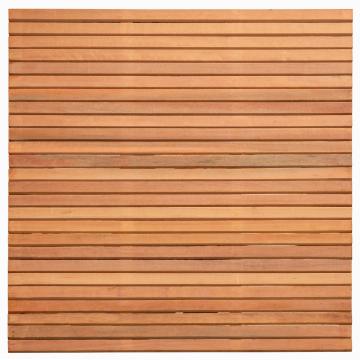 Rhombus hårdttræshegn 180 x 180 cm – eksklusivt hegn i Bangkirai