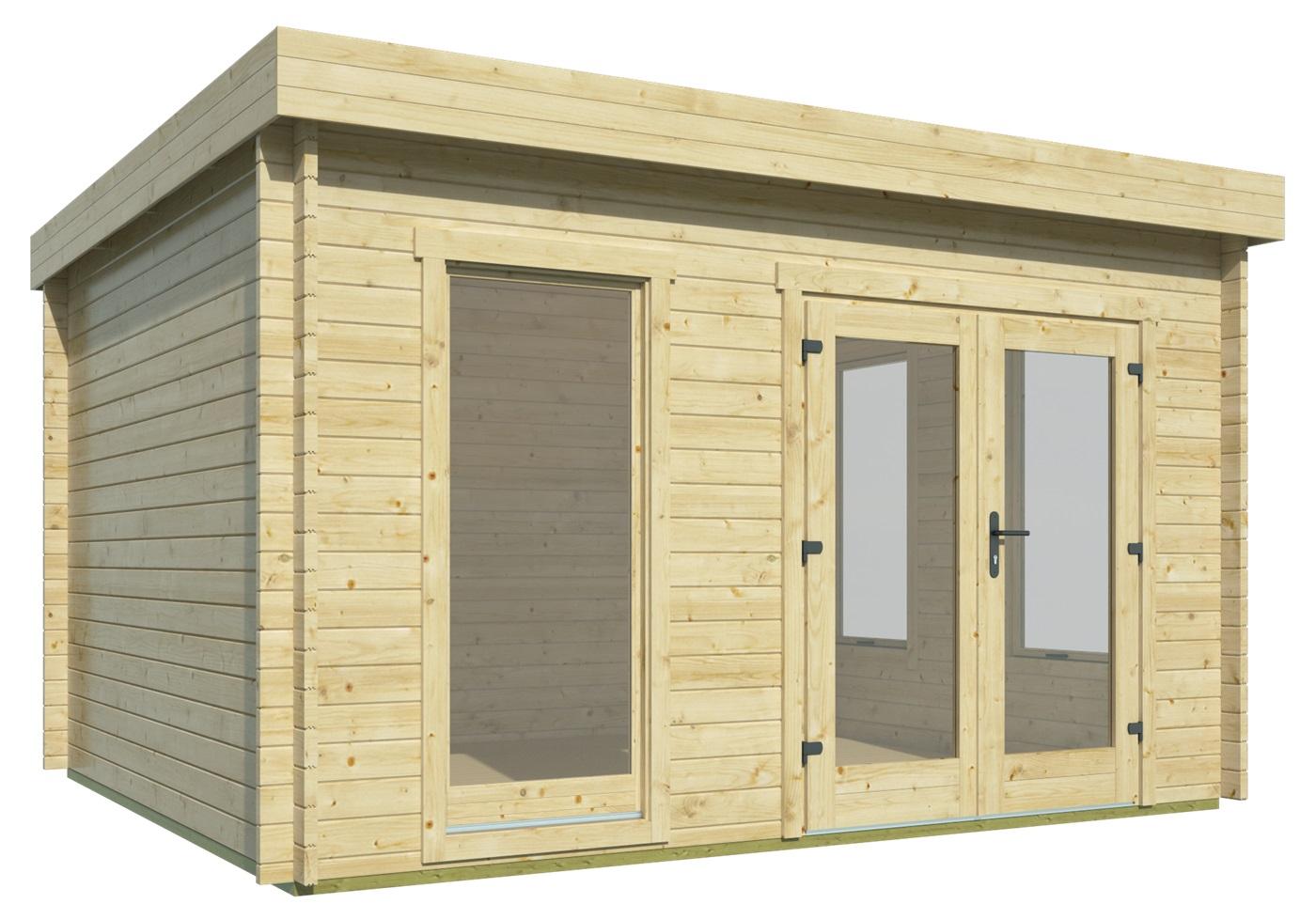 Havehytte Bruce 40 mm 400 x 350 cm 12,5 m2 PETER-HOLMBERG