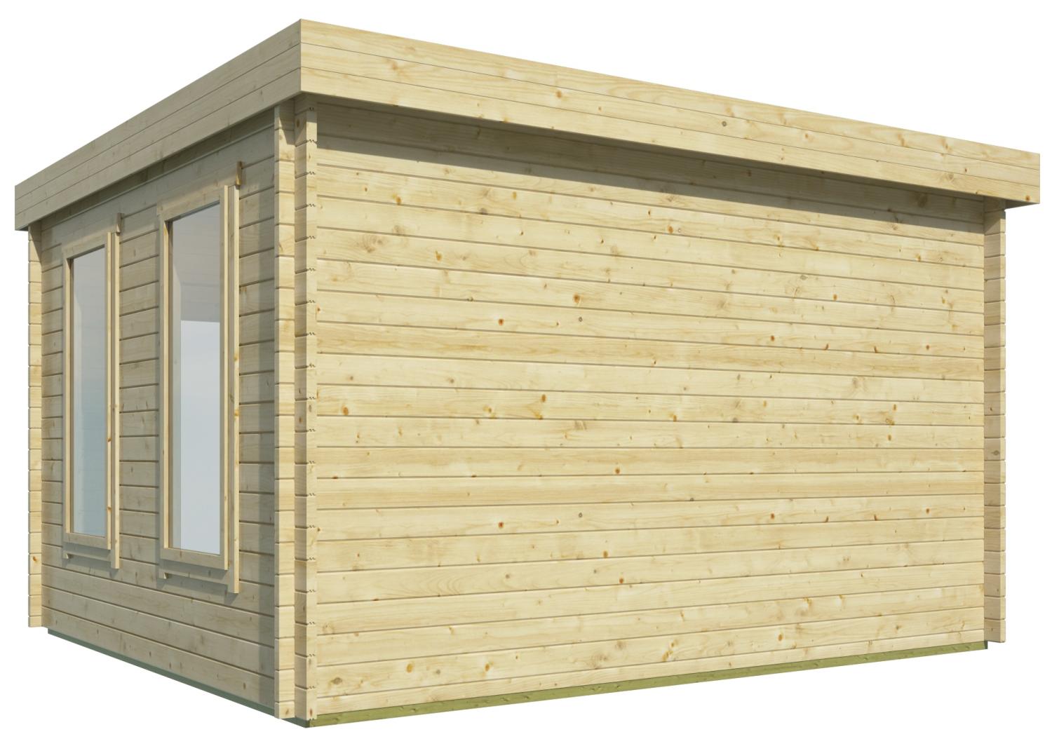 Havehytte Bruce 40 mm 400 x 350 cm 12,5 m2 PETER-HOLMBERG