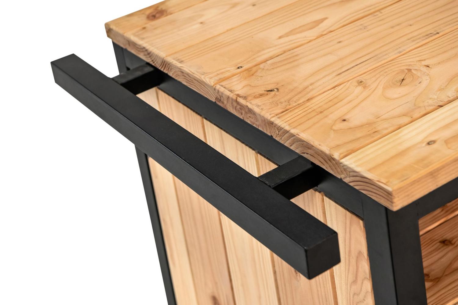 Udekøkken i Douglas & Stål – 180 cm på Hjul | Byggesæt PETER-HOLMBERG.DK