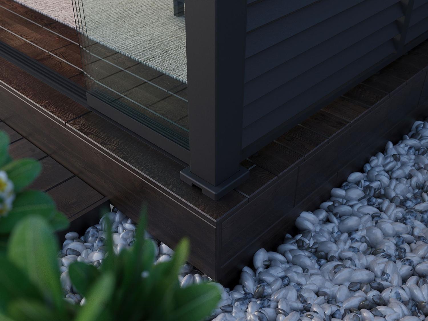 PERGOLA Alu Toronto – Vægmonteret Luksus PETER-HOLMBERG