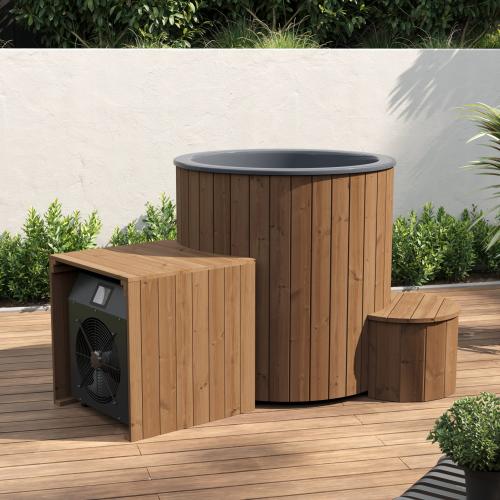 Isbad delux med Avanceret Varme- og Køle pumpe fra 3-45 °C. PETER-HOLMBERG