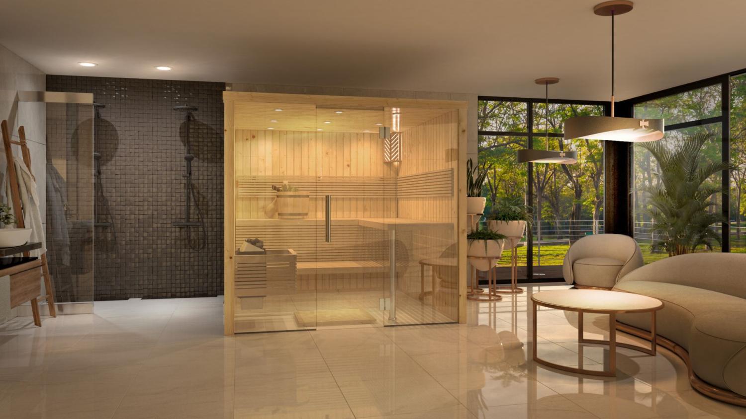 Indendørs sauna PETER-HOLMBERG