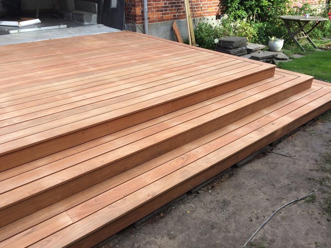 21 x 145 x 6100 mm Jatoba terrassebrædder FSC® PETER-HOLMBERG