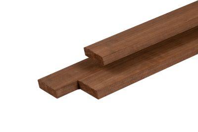 Facadeprofil   rhombe profil  18 x 68  x 3050 mm Ayous hårdttræ thermoline