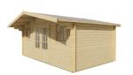 Havehus 14 ,5 m2 500x390x243cm Karen 40 mm | ubehandlet PETER-HOLMBERG