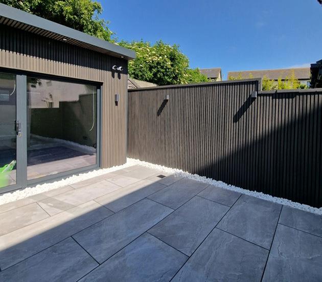 komposit facade33 x 170 x mm Komposit 55 Facade Beklædning FSC - Brandklasse Euroclass D - s1 d0  facade PETER-HOLMBERG