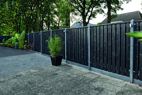  Mellem H Betonstolper 10 x 10 cm Koks Grå  PETER-HOLMBERG