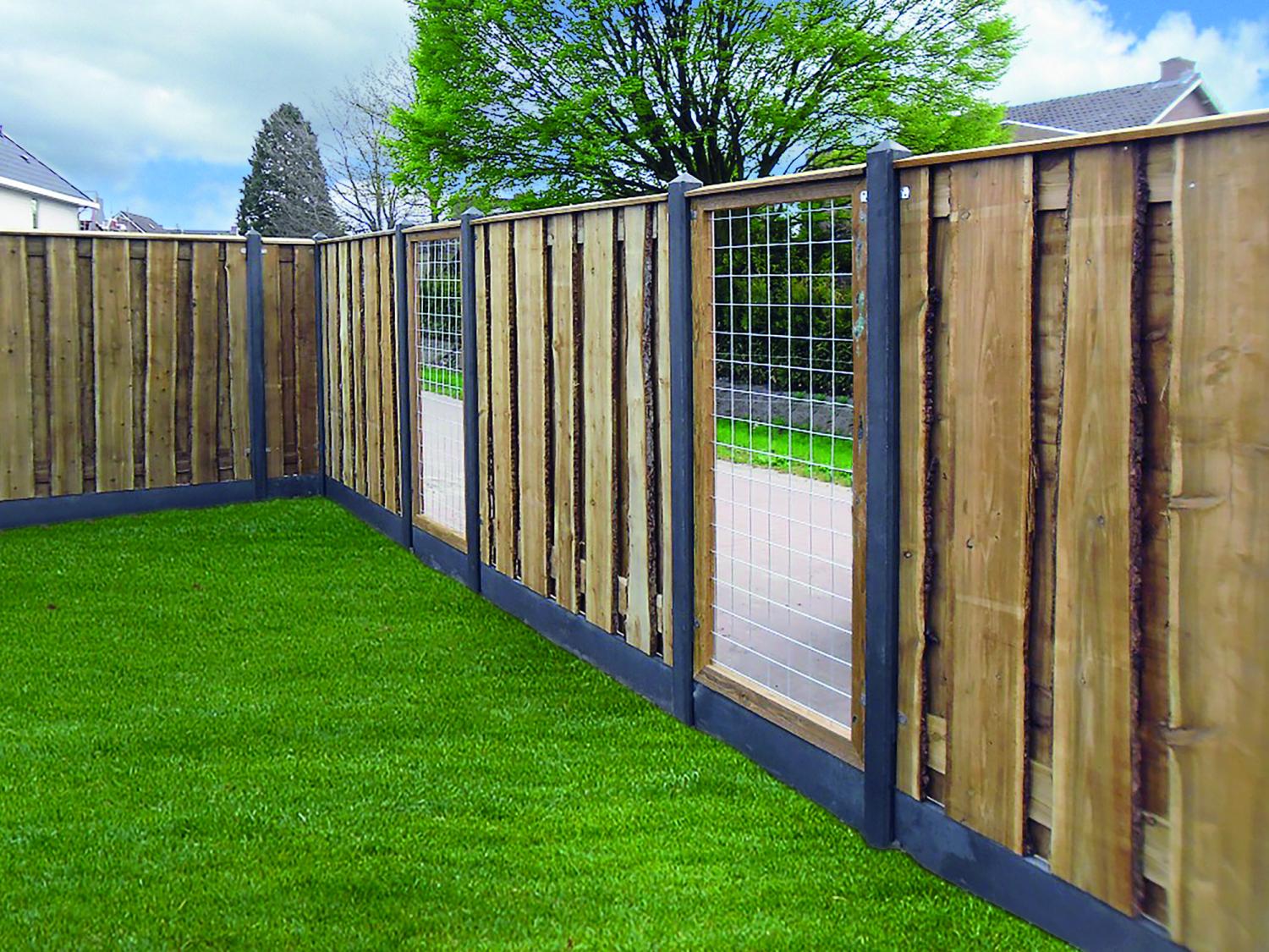  Mellem H Betonstolper 10 x 10 cm Koks Grå  PETER-HOLMBERG