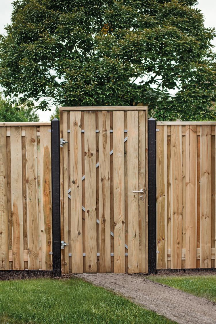  Mellem H Betonstolper 10 x 10 cm Koks Grå  PETER-HOLMBERG