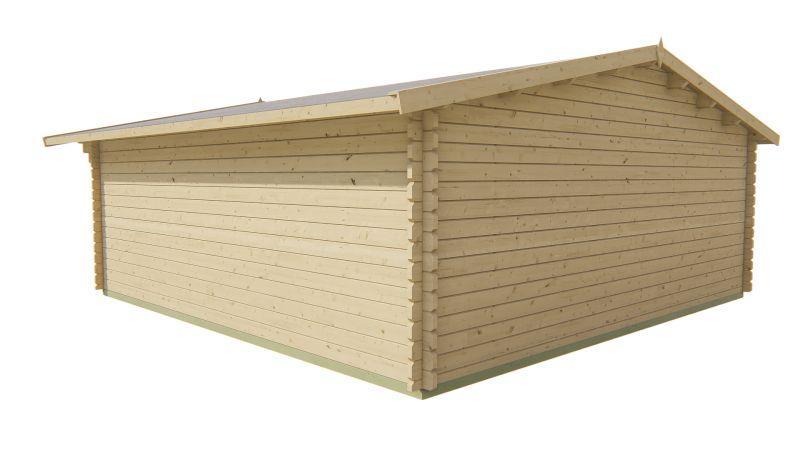 Havehus Helle – 580 x 580 cm 44 mm PETER-HOLMBERG 