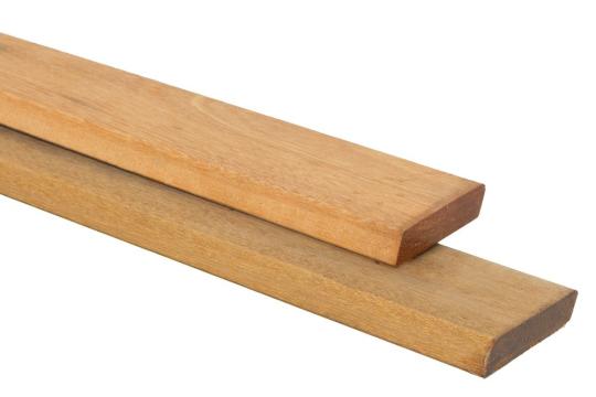 16x68x mm Rhombeprofil Bangkirai Hårdttræs   Flere varianter 