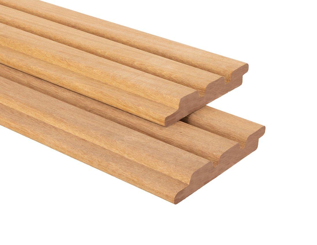 22x145 mm Bangkirai Triple Rhombus Beklædningsprofiler PETER-HOLMBERG 