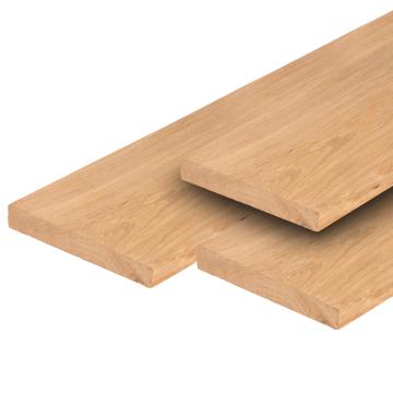 20x200 x 4000 mm Egeplanke ,  brædder,utørret, fint savet Skarpkantet FSC®