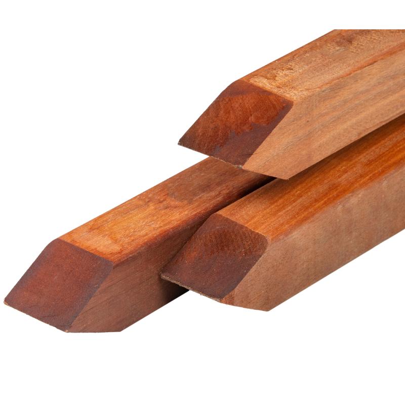 85x85 mm Azobé Jerntræ hårdttræ stolpe PETER-HOLMBERG