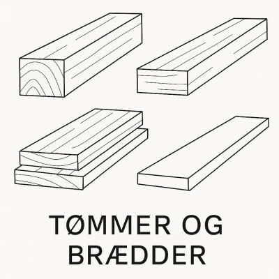Tømmer og brædder