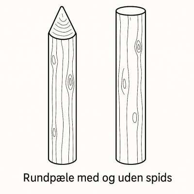 Rundpæle