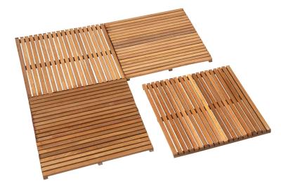 Træfliser Hårdttræ