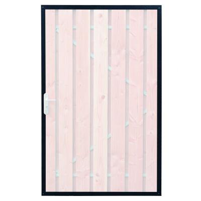 Stålkant til havedør antracit egnet til bredder 90, 100, 110 cm